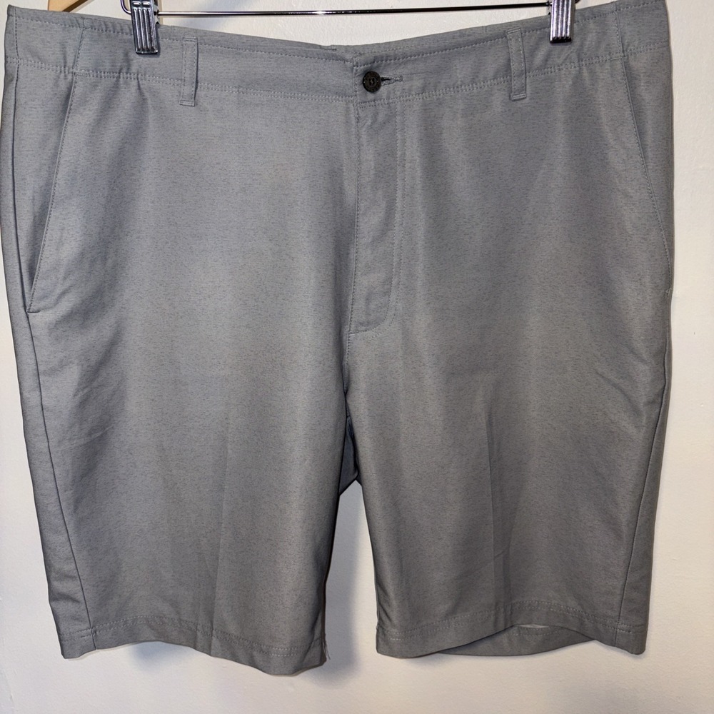 Pebble Beach Mens Dry Luxe Performance‎ Flat Front Golf Shorts Mint Green 38